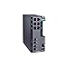 EDS-4008-2SSC-HV-T, Managed Ethernet Switch with 6 10/100BaseT(X) Ports, 2 100BaseFX Single-Mode Ports with SC connectors, Single Power Input 110/220 VAC/VDC