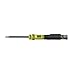 Klein Tools 32614 Multi-bit Precision Screwdriver Set, 4-in-1 Electronics Pocket Screwdriver, Professional Phillips and Slotted Bits, EDC