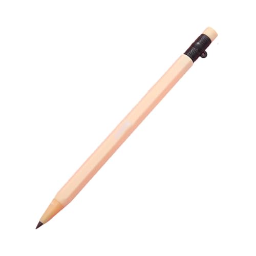 5pc- Pencil wear-Resistant Pen Without Cutting Student Sketch Pen-Yellow