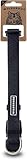 Wilderdog Waterproof Dog Collar - Repels Water & Dirt - Medium 13"-18" - Black