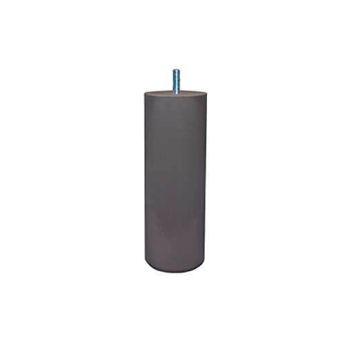 Margot Chameleon Cylinder Set of 4 Wooden Slatted Bases, Grey, Taupe, 7 x 7 x 20 cm, Grey - Taupe - Image 2