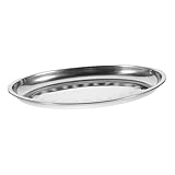 Plateaux de service pour : fabriqués à partir d'un excellent matériau en acier inoxydable, robustes et difficiles à casser, assiette de service