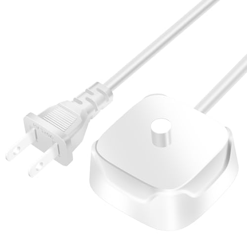 Charger for AquaSonic Electric Toothbrush Replacement Charger Base for Aqua Sonic Black/Vibe Series Electric Toothbrush Waterproof (White)