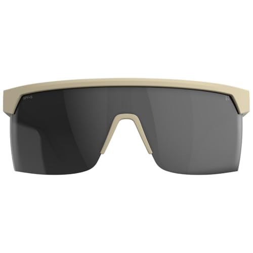 Spy Optic Men's Super Flynn Rectangular Sunglasses, Matte Sand Happy Grey Green Black Mirror, One Size4