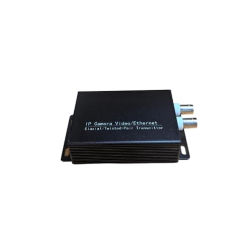 Extensor coaxial de vídeo Ethernet con doble conector para cámaras de seguridad 7