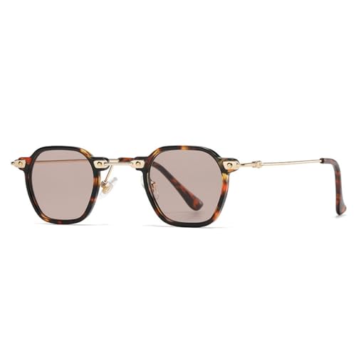 Lunettes de soleil rondes look punk pour vos sorties urbaines en terrasse