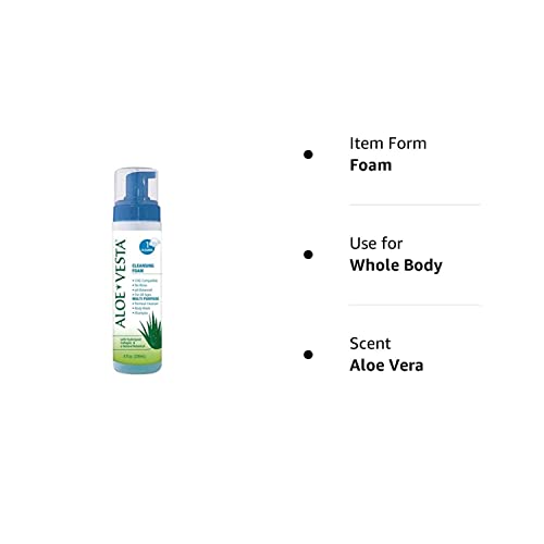 Aloe Vesta Cleansing Foam, 8 Oz. Bottle, Pack Of 2 #TOP3