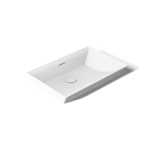 KOHLER Brazn Rectangle Vessel Bathroom Sink