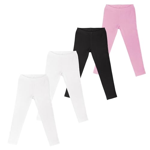 Andrew Scott Big Girls Cotton Thermal Underwear | Long John Under Pants | Multi Packs & Colors