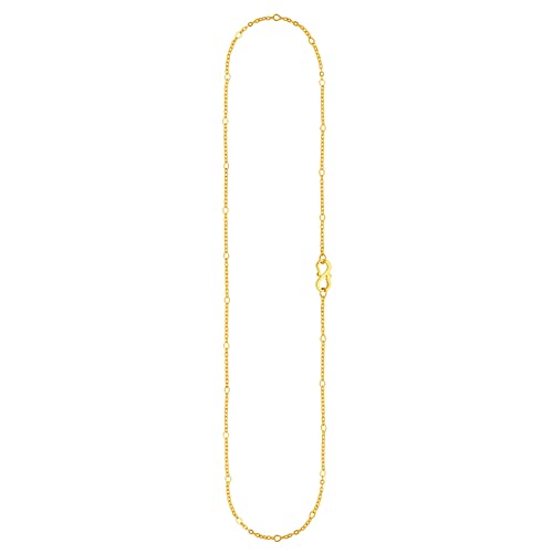 Image of Malabar Gold & Diamonds BIS Hallmark (750) 18K Yellow Gold Chain for Women