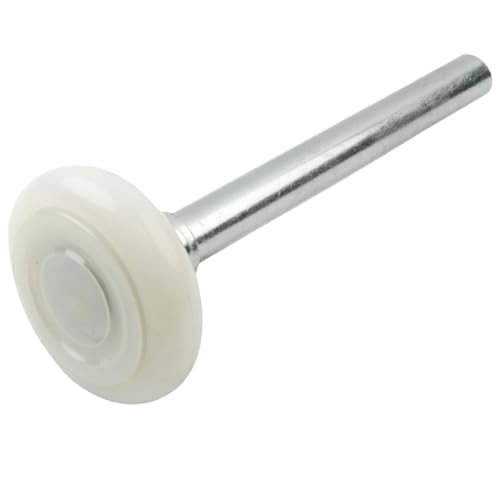 Litepak Nylon Garage Door Rollers 12 Pack, 4" Stem – Quiet 13-Ball Sealed Bearing, 2" Wheel, Replacement Garage Door Wheels for Standard Tracks