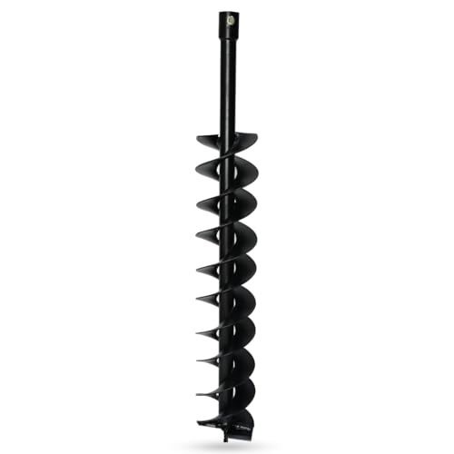 Image of BALWAAN Krishi 4-Inch Double Spiral Drill Planter | 10 cm Post Hole Digger for Fast & Efficient Planting|PT-4D