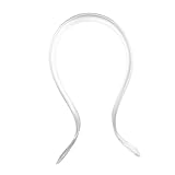 WEKADRIN アクリル製ヘッドスタンド ヘッドフォン収納ホルダー 省スペース対応 耐久デスクラック シンプルスル耳机支架