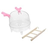 ibasenice WC Salle de Bain Hamster Toilettes pour Hamster Kit de Bain Hamster Environnement Hamster Hygiène Hamster Entretien Hamster Plat Spa Guinée créature Bassin Salle de Bains en Bois