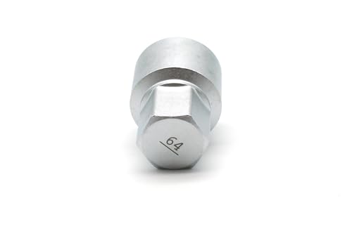 Image of TMAX #64 Anti-Theft Wheel Lug Nut Removal Socket Key 3437 for Porsche