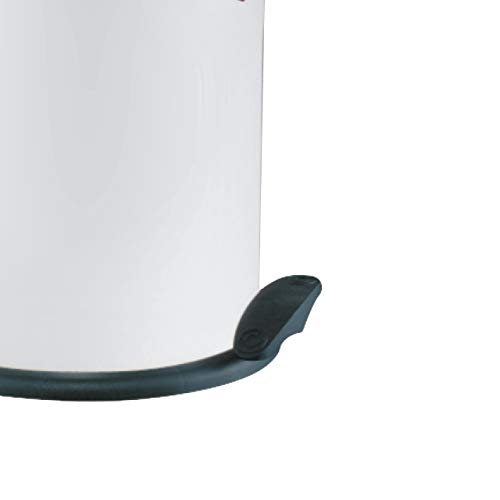 Image of WESCO Capboy 76 Capboy Maxi 22 L, Metal Waste Can, Grey, 30 x 30 x 64 cm