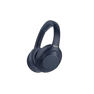 Sony WH-1000XM4 Noise Cancelling Wireless Headphones – 30hr Battery Life – Over Ear Style – Optimised for Alexa and Google Assistant – Built-in mic for Calls – Blue