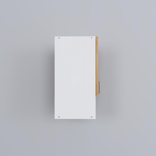 Image of SPECIALITY PANELS 4 Door Modular Wall Mounted Kitchen Cabinet with Organizer Shelf Space Saving Storage Unit Durable Engineered Wood Cupboard for Kitchen Living Room Utility Organizer Furniture