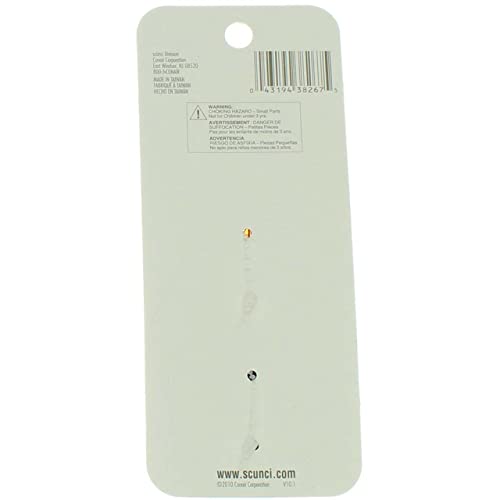 Scunci Wingless Octopus Jaw Clip,Unisex, Colors May Vary, 2-Pieces Per Pack (1-Pack) #TOP4