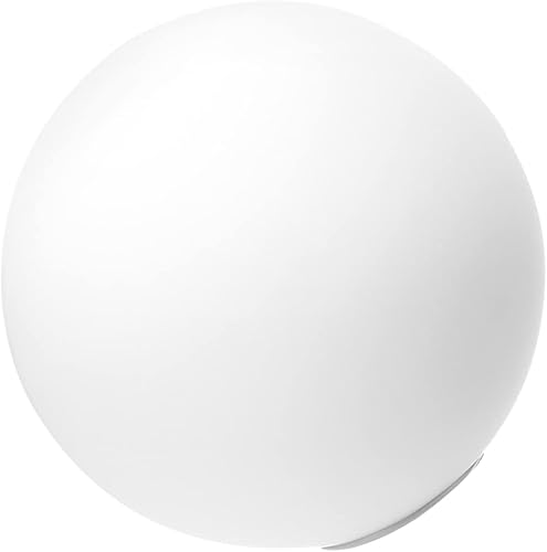 Pantalla redonda de acrílico, pantalla de plástico, pantalla de lámpara de lámpara de bola para lámparas colgantes de pared, color blanco, 3.150 in