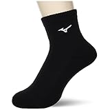 [ミズノ] バレーボールウェア バレーボールソックス ショート 消臭 V2MX2000 ブラック/ホワイト 23.0-25.0 cm