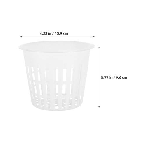 Pots hydroponiques en filet aérés de 2 pouces pour un enracinement rapide | 40 pièces - 3
