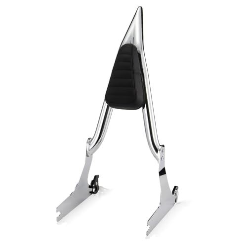 Sissy bar Harley 26 pouces chrome avec dossier passager pour Dyna Street Bob Low Rider 2006-2017