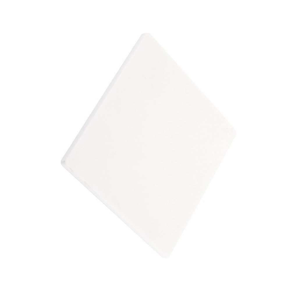 Feuille de céramique d'alumine Substrat en céramique carré Non poreux résistant aux hautes températures, feuille de d'alumine for tampon refroidissement for machines 1 pièce(30x30x1mm)