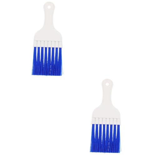 POPETPOP 2 Pièces Peigne de Nettoyage pour Climatisation Brosse Acier Inoxydable pour Ailettes et Condenseur Outil Portable pour Entretien de Fins et Serpentin Usage Domestique et