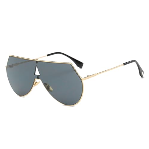 Lunettes de soleil grand visage homme fin de l'éblouissement C01