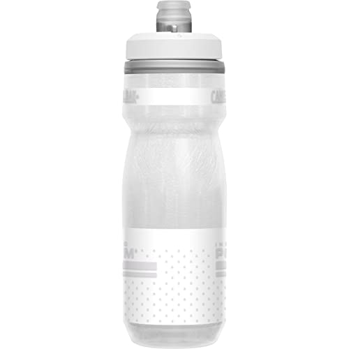 Podium Chill Bike Bottle 21oz - Insulated Squeeze Bottle, Reflective Ghost