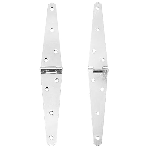 Set of 4 ZONADAH Garden Shed Door Gate Strap Hinges - Image 2