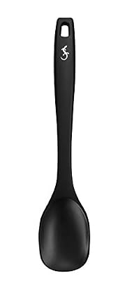 Lurch 240601 Smart Tool - Cuchara de cocina (silicona, núcleo de nailon, 28 cm), color negro | Ya disponible en tu tienda friki favorita! En mundofriki.es!