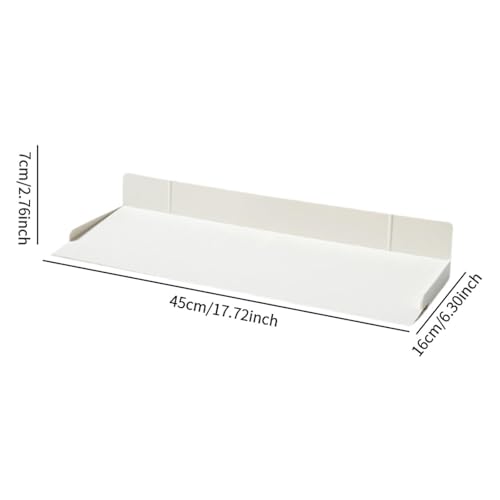 Accessoire de baignoire protecteur évier silicone blanc - 3