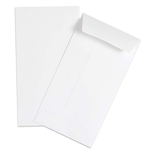 500 Guardian #7 Paper Coin Envelopes - Blank Small Envelopes For Coins, Receipts, Stamps, Small Parts Storage, & More – 3-1/2” X 6-1/2” Cash Envelopes – Gummed Flap Gift Card Holder Envelopes #TOP8