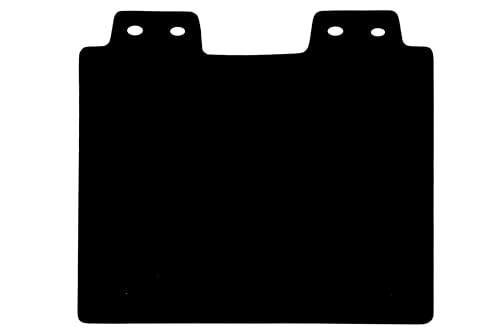 Image of Universal Motorcycle Mud Flap | Flexible Rubber Bike Mudguard Splash Guard | Weather Resistant Rear Fender Protector for Dirt, Mud & Water (Fits Most Bikes)