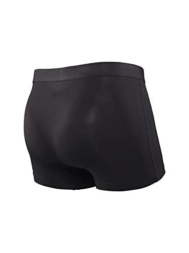 Image of dockstreet Ultra Soft, 100% Cotton Smooth Boxer Brief Comfortable Stretchable /Soft Fabric Brief Trunk Styled Underwear for Men
