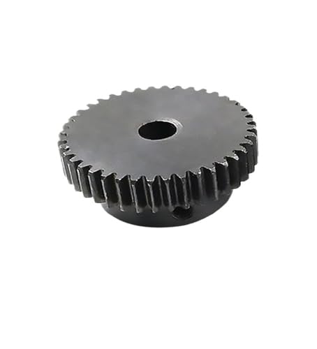 Pignon d'engrenage droit 1M 24 dents en acier pour moteur et transmission - Lot de 3 pièces