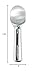Zeroll Ice Cream Scoop with Unique Liquid Filled Heat Conductive Handle Simple One Piece Aluminum Design Easy Release Made in USA, 4-Ounce, Silver