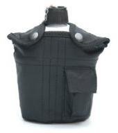 A. Bl� chel Estilo ejército EEUU Exterior Cantimplora de Aluminio con jarro y Funda