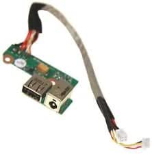 Genuine HP Pavilion DV6000 DV6700 USB DC In Power Jack Board W/Cable DDAT8APB200 - Foto 2