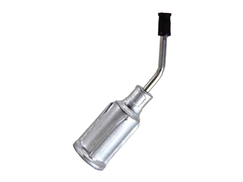 Excelta - PVB-CB-332 - Vacuum Probe/Cup - Bent Tip - Three Star - Black Buna-N - .10" 2.5mm) Dia., 0.1" Height, 0.1" Wide, 1.5" Length