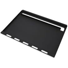 Weber RustResistant Outdoor Griddle Insert, FullSize Pre-Seasoned Carbon Steel Griddle for Summit and Genesis 300 Series 3 Burners, Gas Grills
