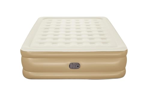 Coleman 18 GuestRest Queen Air Mattress with Built-in 110-120V AC Pump | for Indoor Use