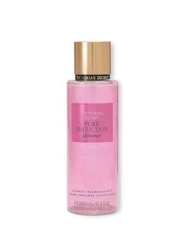 Victoria's Secret Pure Seduction Shimmer - Fragancia en bruma (250 ml), color rosa