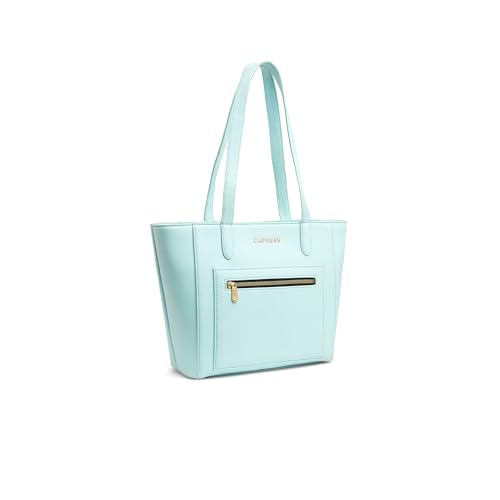 Image of Caprese Indra Tote Medium Bag for Women | Stylish Shoulder Bag with Comfortable Straps, Multi-Compartment & Zip Closure | Ideal for Laptop & Essentials | Design for Work, Travel, Shopping