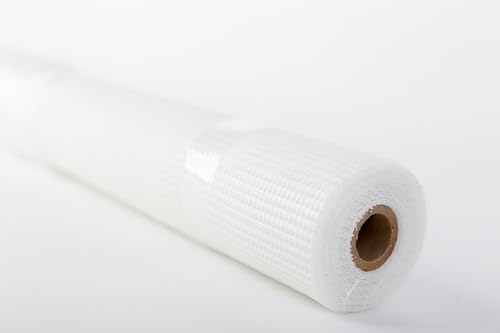 Malla De Fibra De Vidrio (1, Blanco, 10 Mtrs)