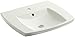 KOHLER K-2381-1-NY Kelston Self-Rimming Bathroom Sink with Single-Hole Faucet Drilling, Dune