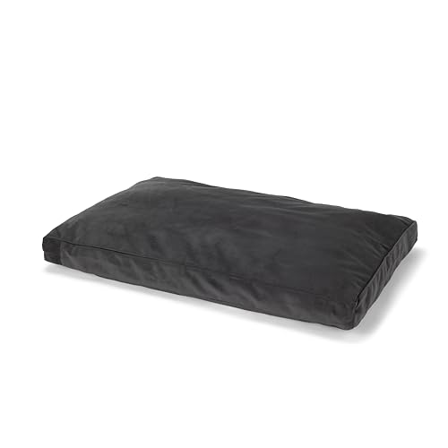 Orvis Toughchew Comfortfill-Eco Platform Dog Bed, Slate - Large