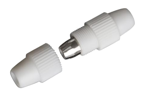 Empalme de cable de antena 9,5 mm con características técnicas para conexiones seguras y optimización de señal. Ideal para instalaciones de TV.